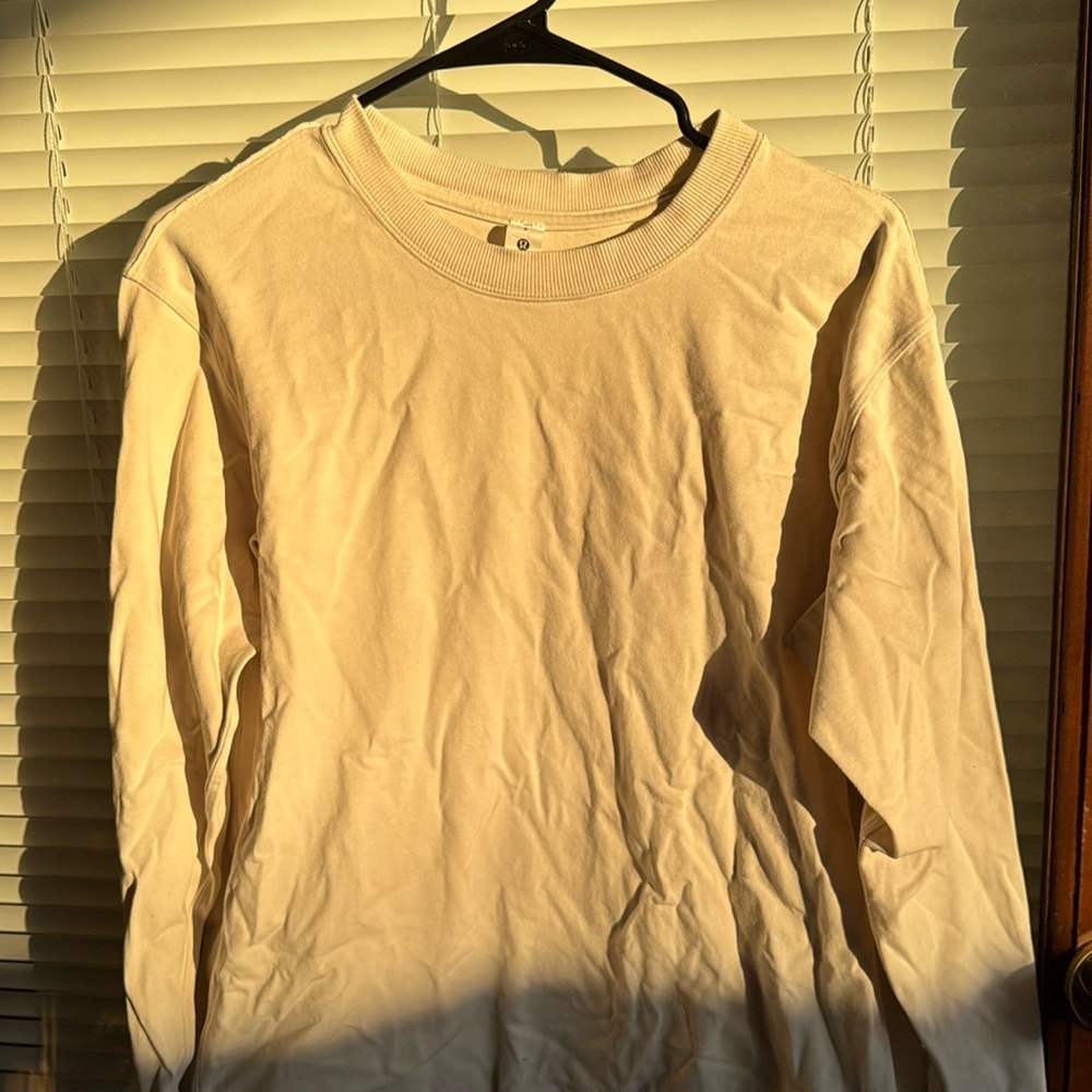 Lululemon All Yours Heavyweight long sleeve in Bone
